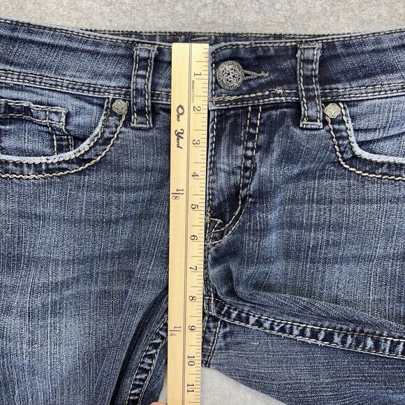 Silver Jeans Co. Suki Bootcut Jeans Women’s 29x32 Medium Wash Denim Y2K - Picture 11 of 14